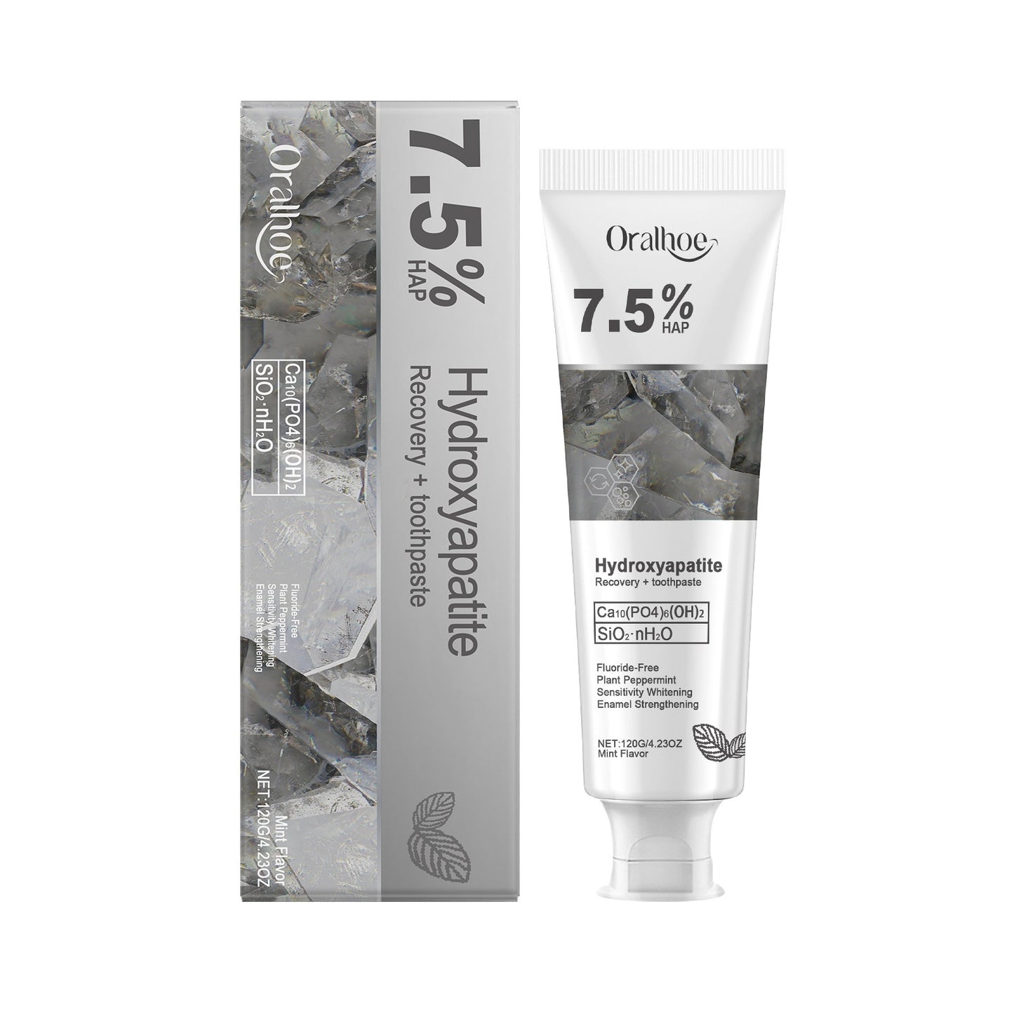 Fluoride-Free Hydroxyapatite Toothpaste - Veluzor